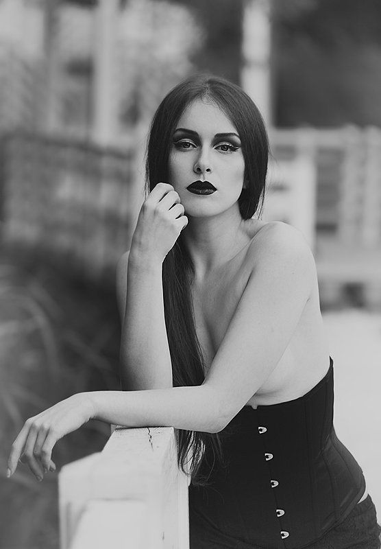 черный, корсет, девушка, back to black Back to Blackphoto preview