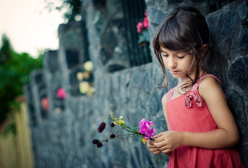 Летний вечер в букет цветов...photo preview