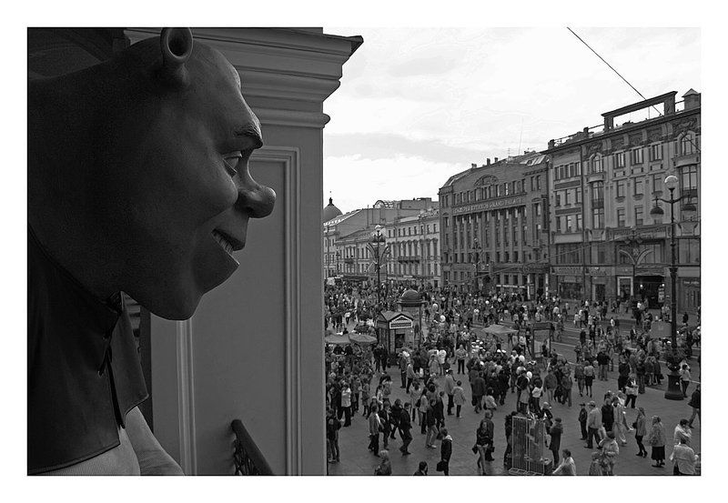 шрек, людоед, гостинный двор, санкт-петербург, юмор Ну вот я до вас и добрался, людишки!!! :Dphoto preview