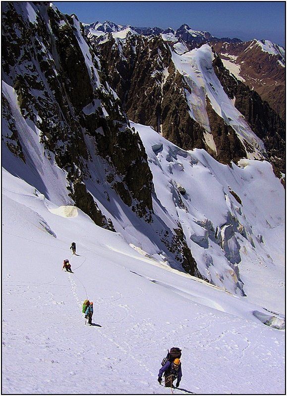 тянь_шань, ледник,перевал ***photo preview