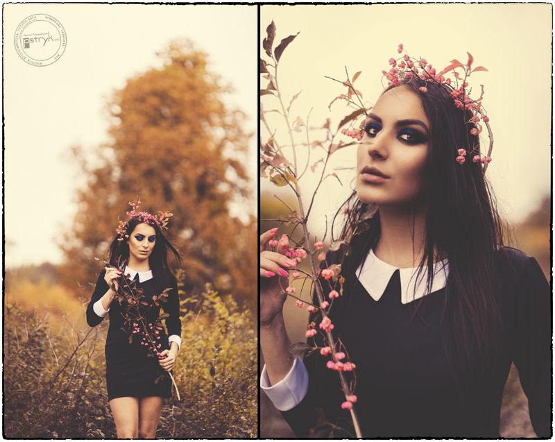 natalia, girl, hair, flowers, autumn, nikon, arkadiusz, ars, ostrowiec Nataliphoto preview