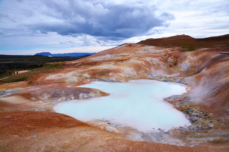 Молочные озера Исландииphoto preview