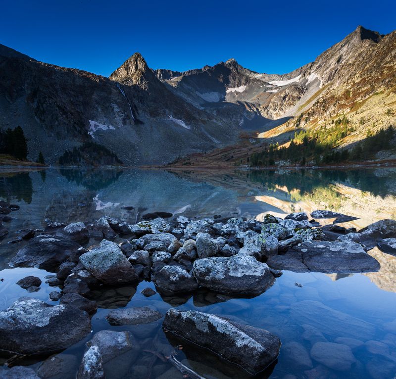 алтай, сентябрь, осень, горы, озеро, 2017 Крепкий рассветphoto preview