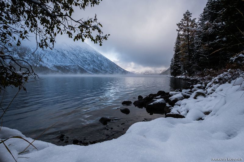 алтай, сибирь, россия, пейзаж, природа, озеро, снег, мультинские озера, горы, altai, siberia, russia, landscape, nature, lake, snow, multa lakes, mountains После снегопада 2photo preview