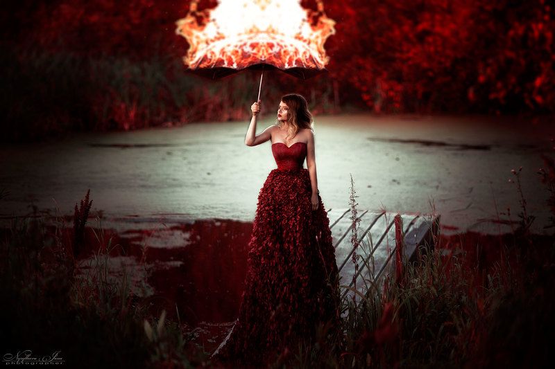 горящая осеньphoto preview