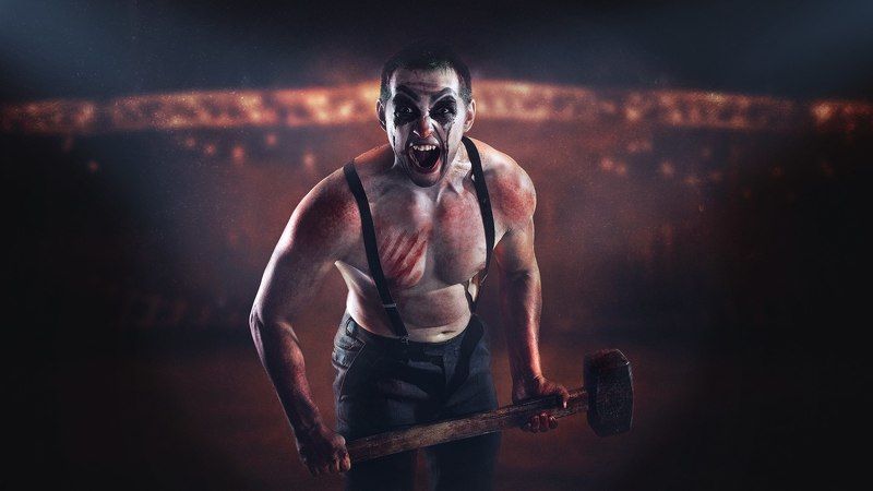 арт клоуны Мистер кувалдаphoto preview