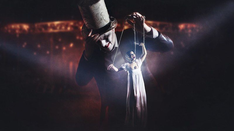 арт клоуны Мистер кукловодphoto preview