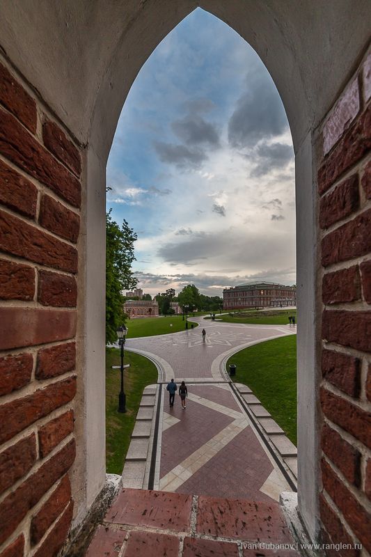 пейзаж, царицыно, москва, лето, небо Пейзаж в окнеphoto preview