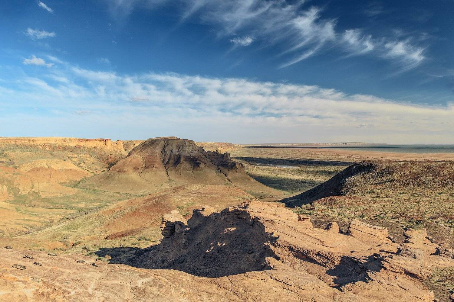 Современное Аральское море, Южный Казахстан. Автор: Илья Афанасьев , Илья Афанасьев