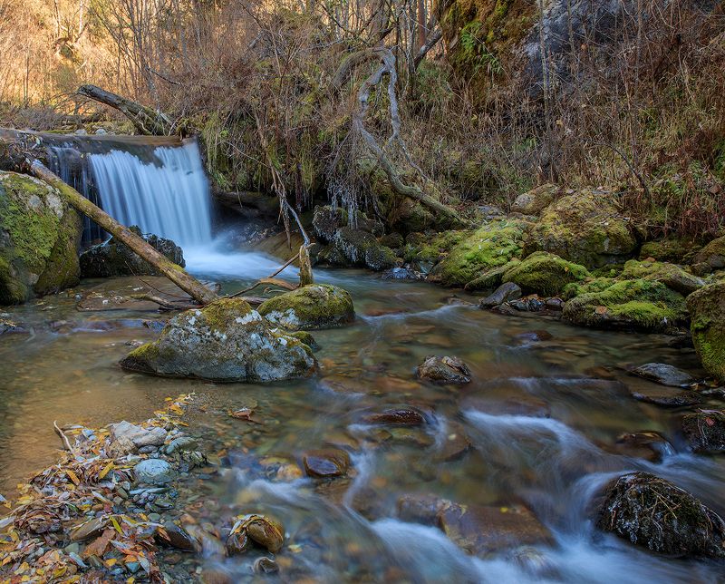 Водопадик в глуши.photo preview