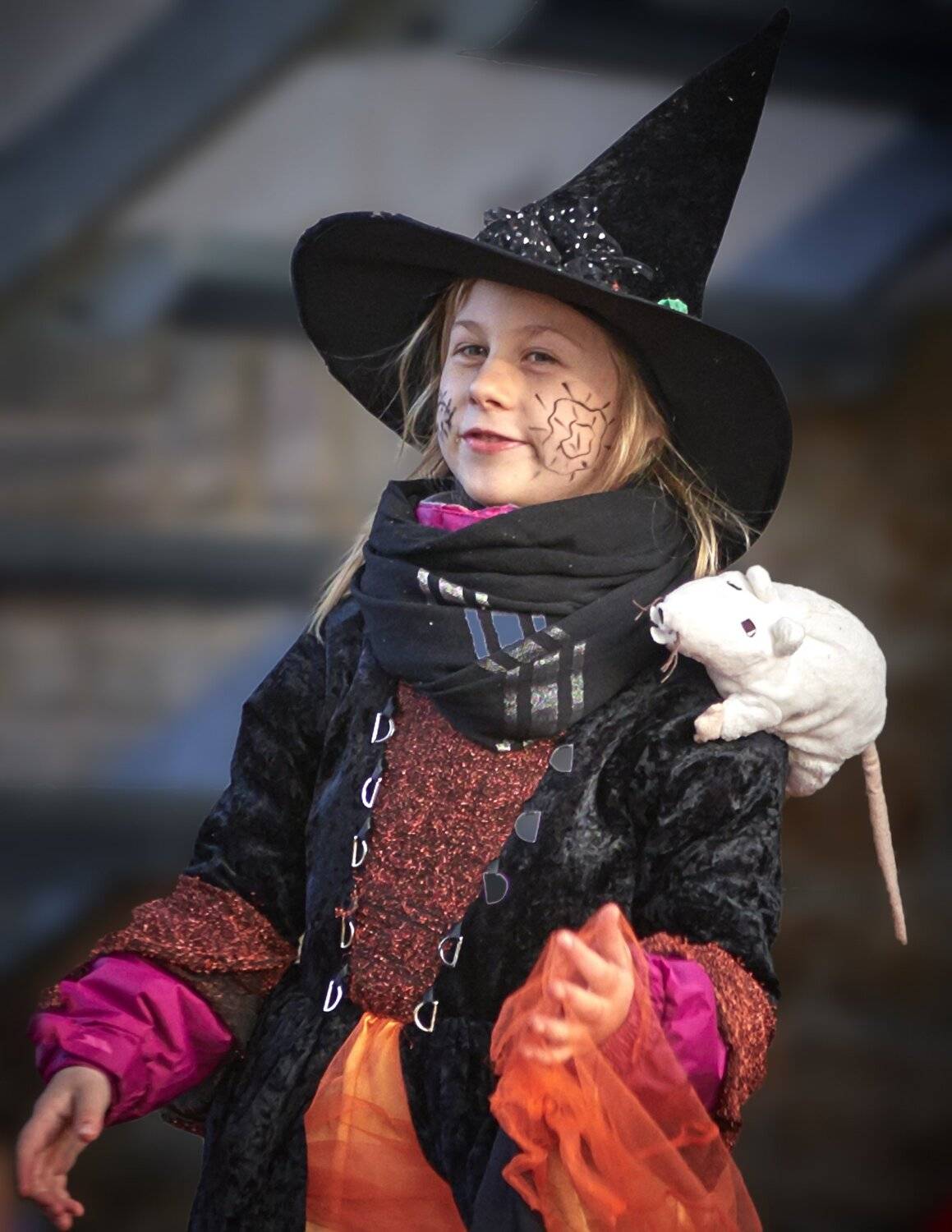 хэлоуин, праздник, девочка, портрет, Babka Yoshka (в миру - Сергей)