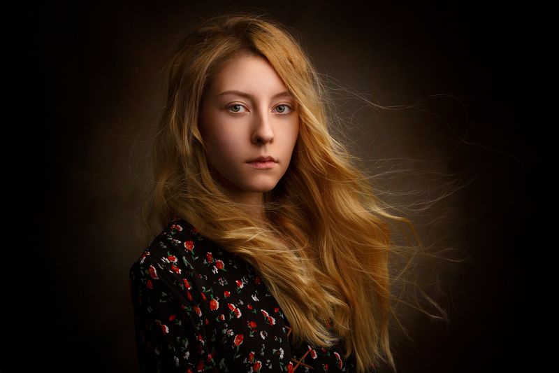 девушка, портрет, картина Екатеринаphoto preview