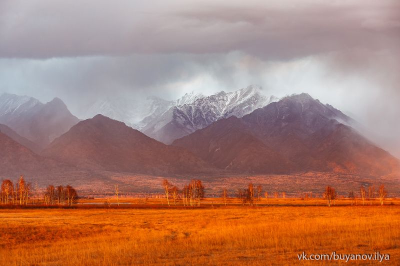 Закат в Саянахphoto preview