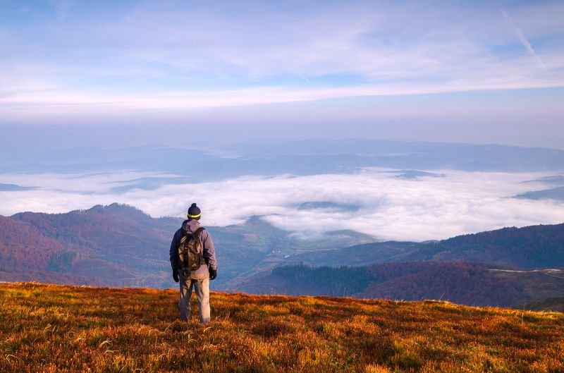 карпаты, боржавский хребет Встречая рассветphoto preview