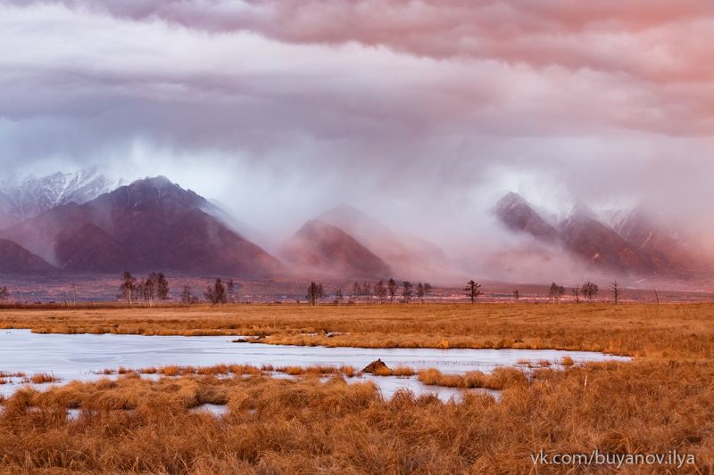 Закат в Саянахphoto preview