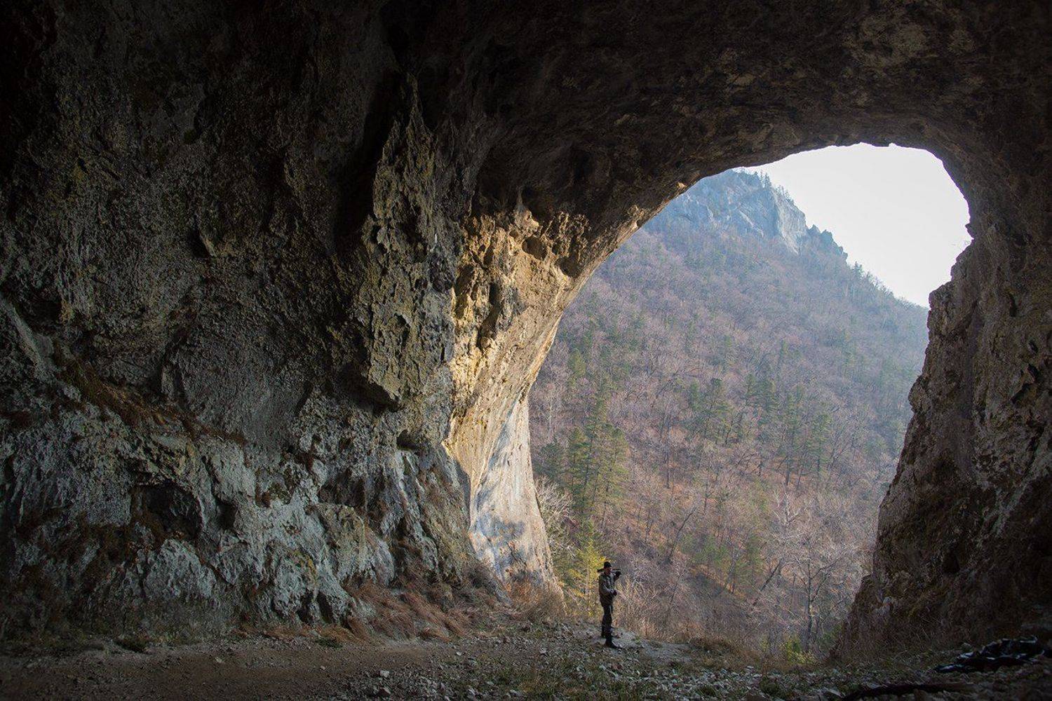 Чертовы Ворота. Автор: Дмитрий Рудаков пещера, сихотэ-алинь, приморье, заповедное, Дмитрий Рудаков