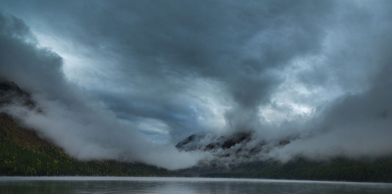 Утро на Мультинском озереphoto preview