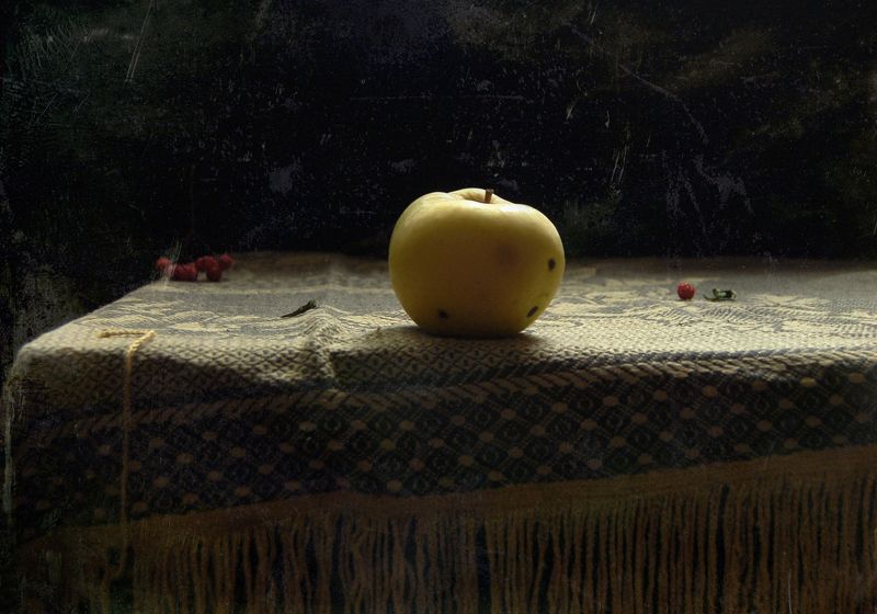 яблоко, натюрморт Яблокоphoto preview