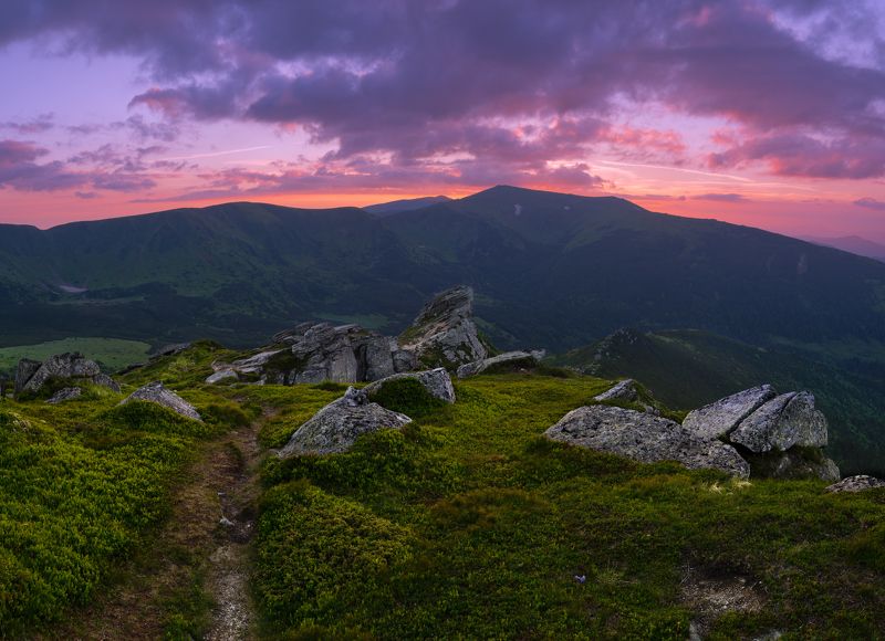 карпаты, черногорский хребет, гора ушастый камень, гора мунчель ***photo preview