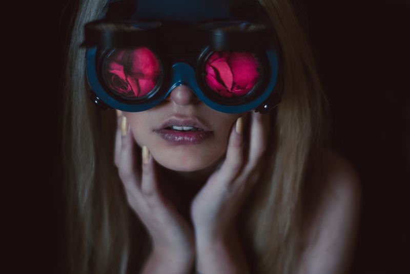 dark-portrait, fine-art, portrait, concept, conceptual, natural-light Wild Rosesphoto preview