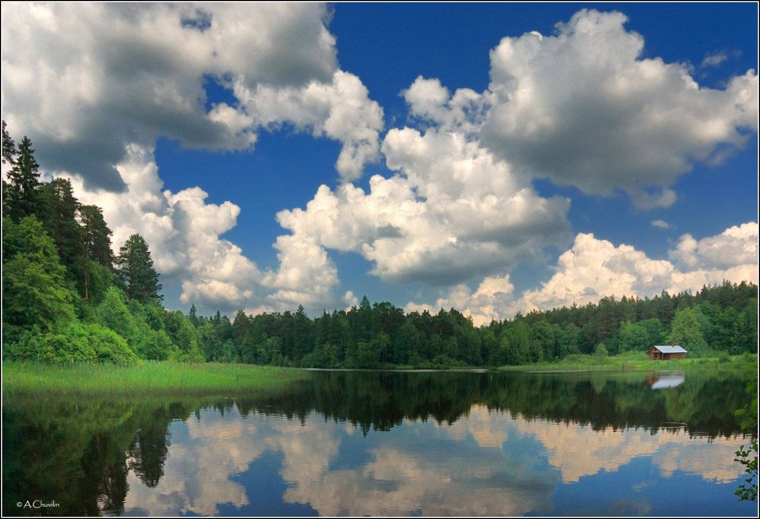 Банька. Автор: Александр Чувилин июль,подмосковье, Александр Чувилин