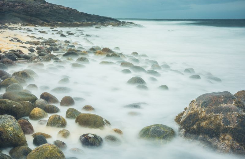 море, скалы, камни, волны, север Сонные камниphoto preview