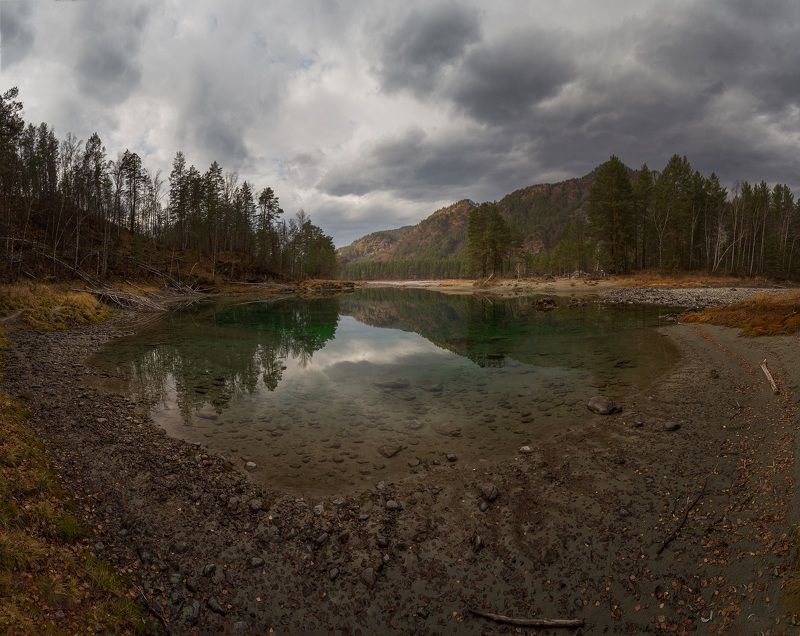 Озеро, Катуеь, Голубые озера, алтай Голубые озера на реке Катунь. Алтай.photo preview