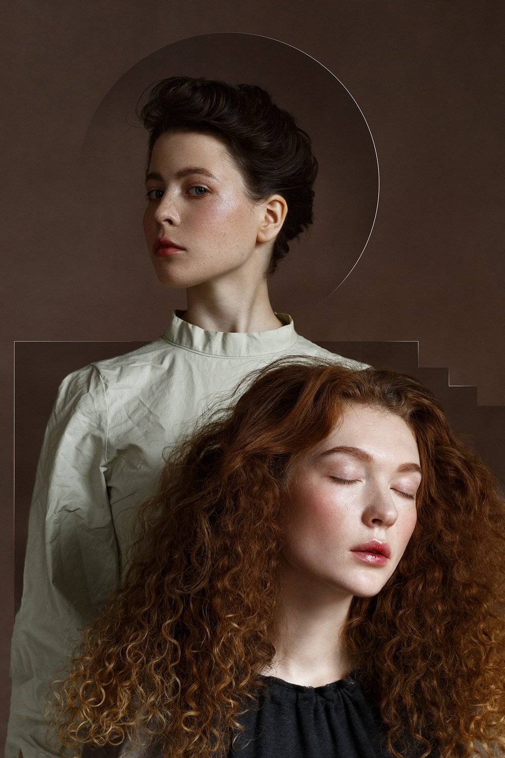 арт, portrait, композиция, графика,people, девушки, eyes, girl,  face, Филипп Рабачев