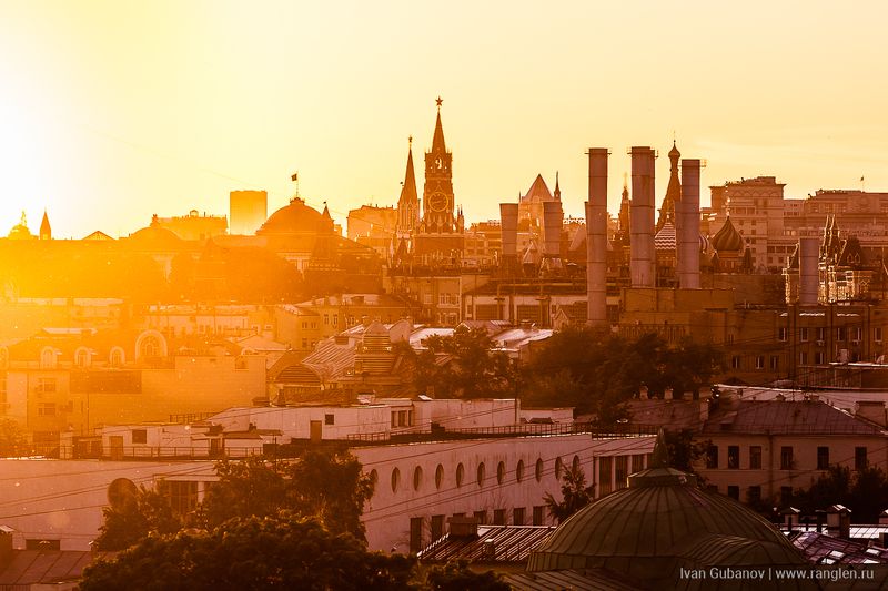 москва, закат, небо, кремль, крыши, городской, город, урбанизм, столица, прекрасный, вечер, лето, 2017 Закат в Москвеphoto preview
