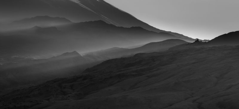 лучи камчатка россия горы вулкан земля долина Рассвет камчаткиphoto preview