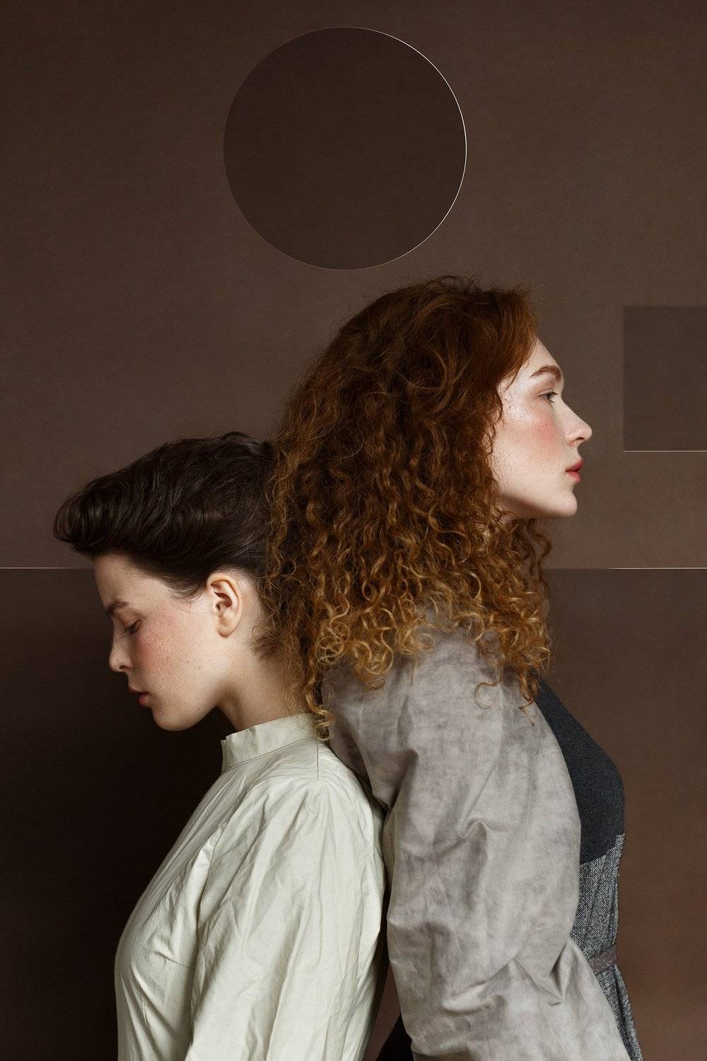 44.8 Первое действие. Автор: Филипп Рабачев арт, portrait, композиция, графика,people, девушки, eyes, girl, face, Филипп Рабачев