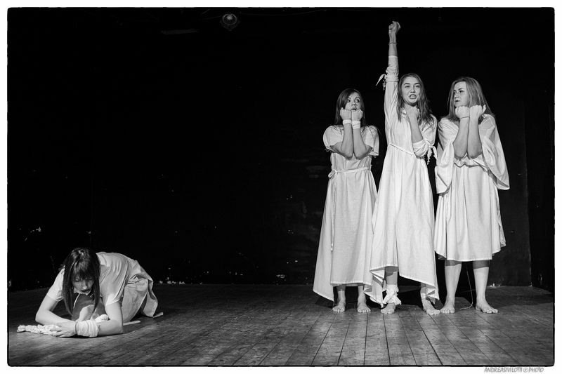 Theater Photo Ekaterinburg Russia Artist BW B&W Fujifilm Girls Reportage Live People Amateur theater in Ekaterinburgphoto preview