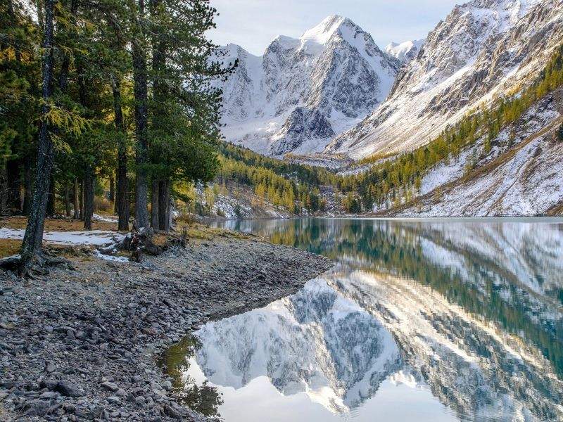 алтай,осень Шавлинское зеркалоphoto preview