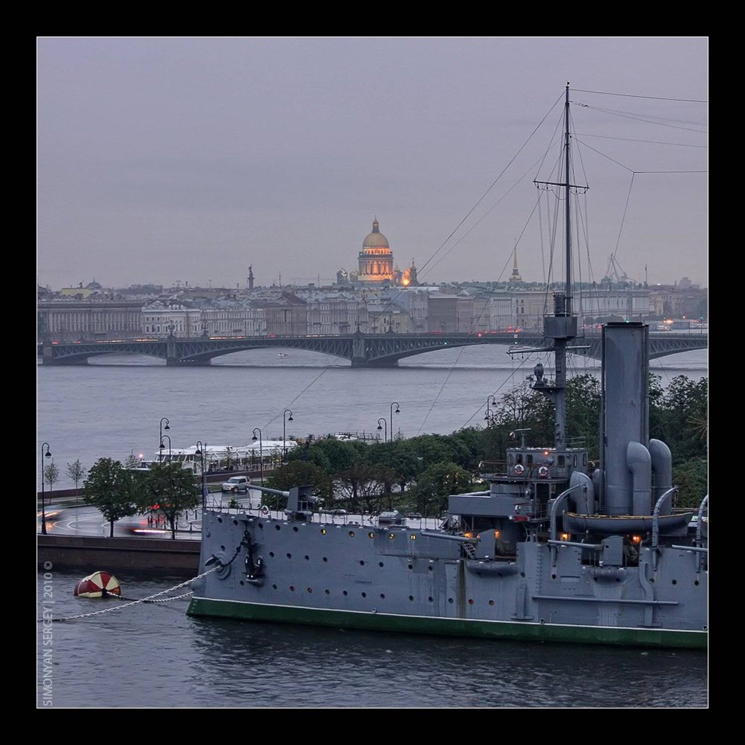 *****. Автор: Симонян Сергей Аврора, Исаакиевский, Нева, Россия, Санкт-петербург, Собор, Симонян Сергей