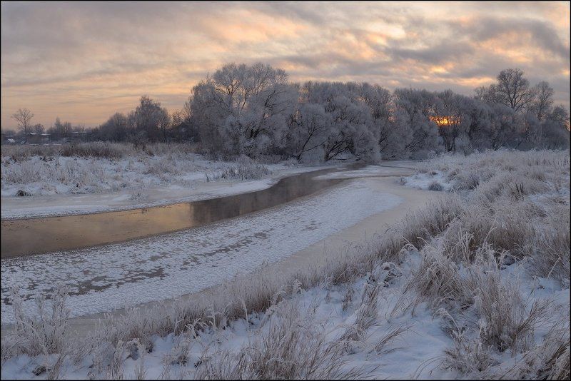 Декабрьские морозы на Клязьмеphoto preview