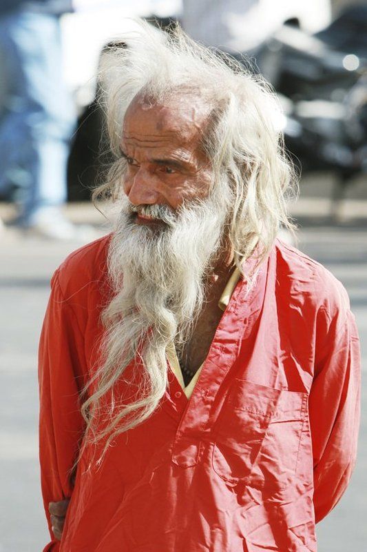 старик, индия, седина О чём думы твои...photo preview