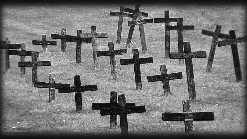 англия, йорк, кресты, кладбище Memento moriphoto preview