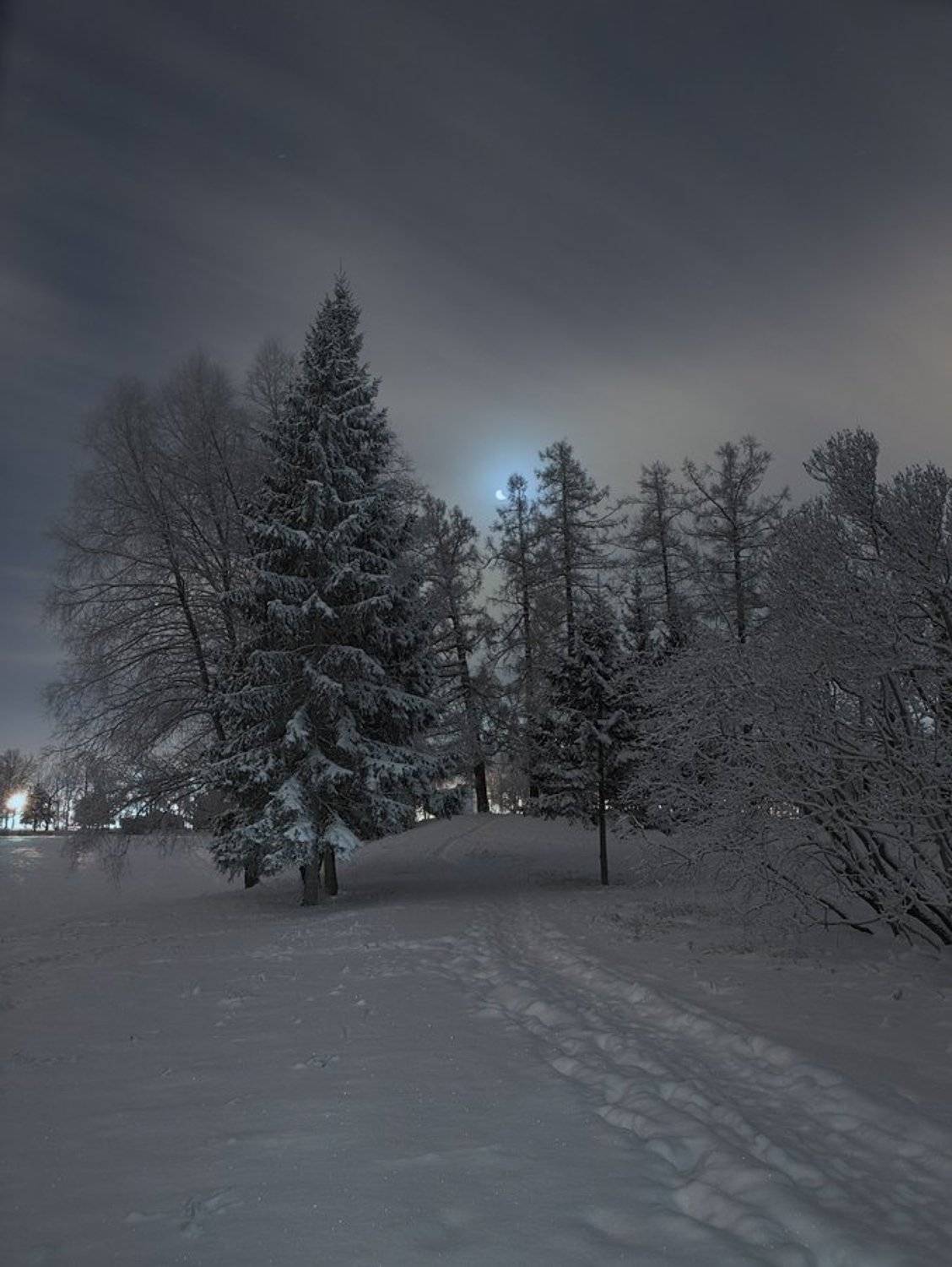 луна, ночь, пейзаж, длинная выдержка, длинная, выдержка, long exposure, zapravka2
