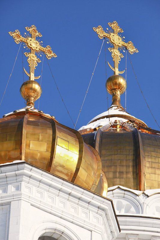 кресты, купола, храм Купола...photo preview