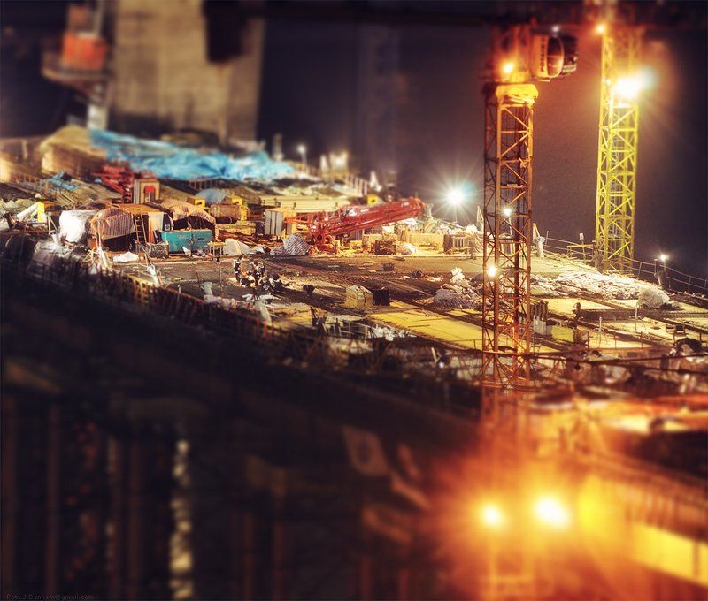 мост, золотой, рог, бухта, владивосток, огни, пилоны, саммит, атэс, apec, summit, 2012, стройка, глобальная Макростройкаphoto preview