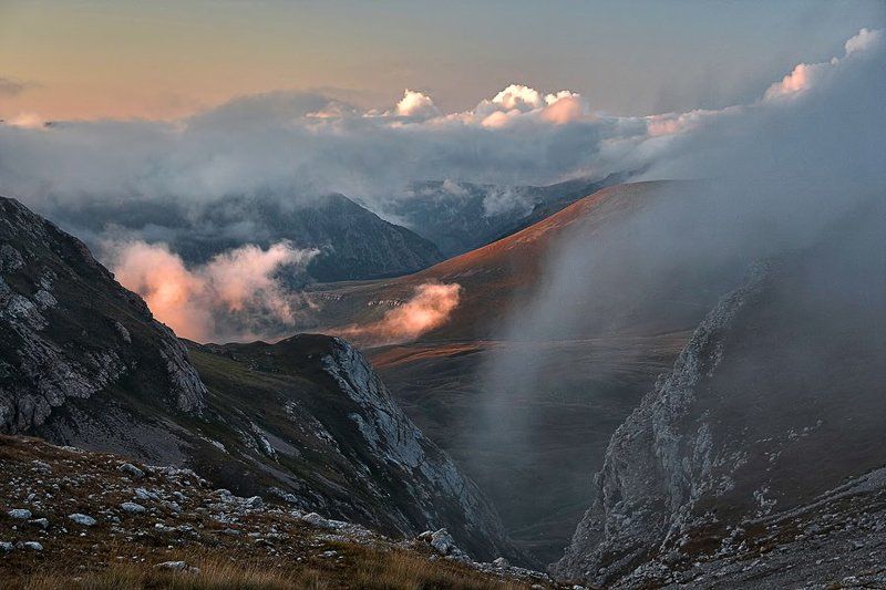 Зарождение вечерних облаков.photo preview