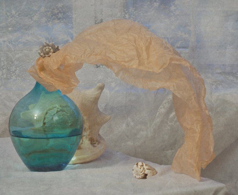 ракушки, ваза *photo preview