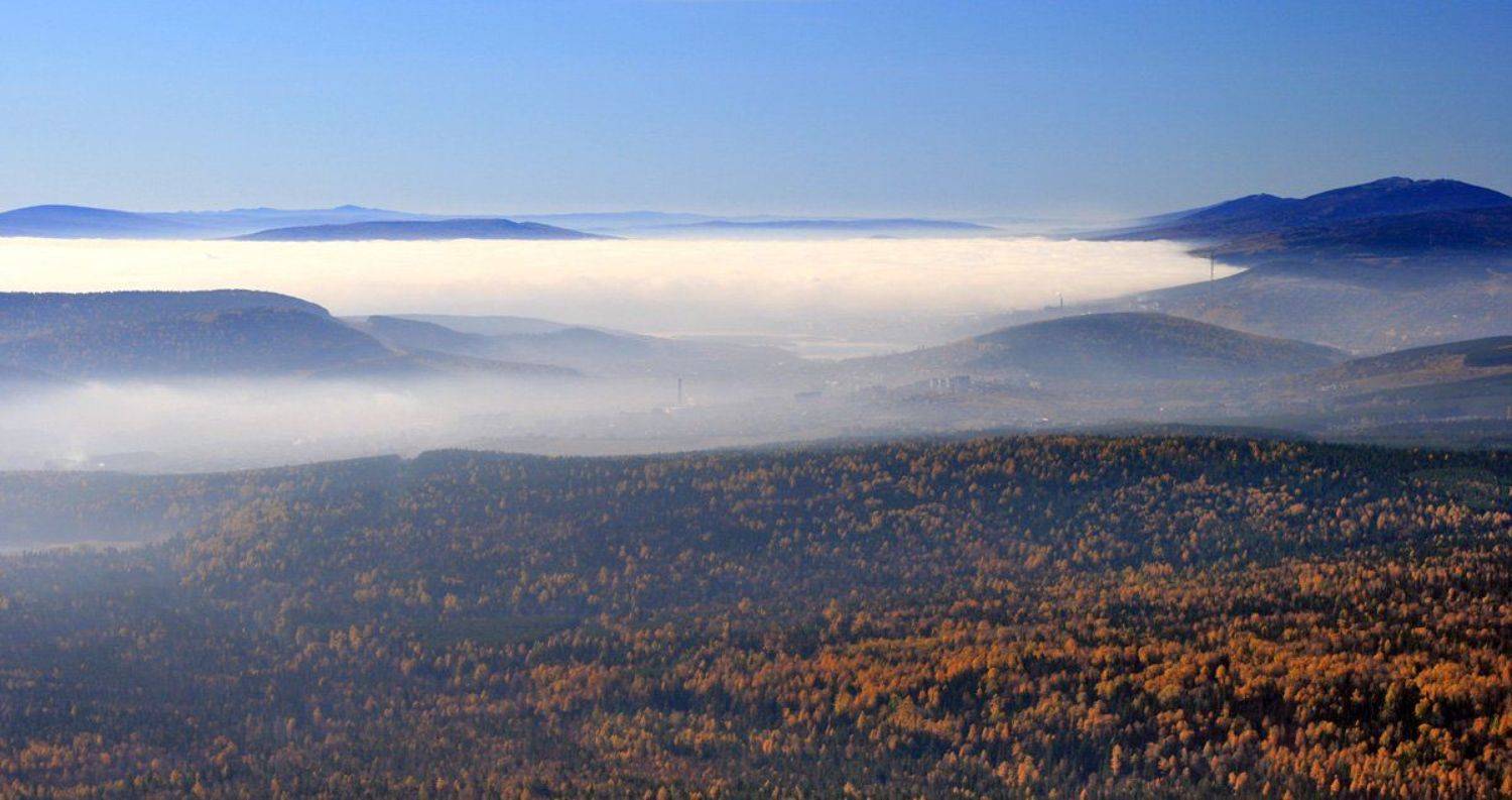 таганай, златоуст, молоко, октябрь, осень, путешествие, природа, туман, muscka