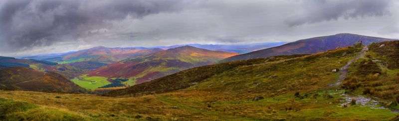осень, ирландия, горы Разноцветная осеньphoto preview