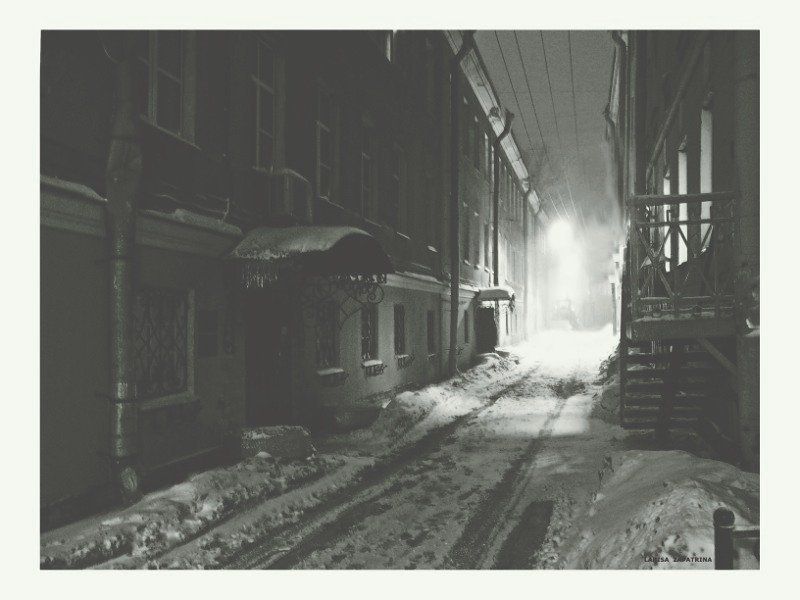 васильевский, остров Глухая зимаphoto preview