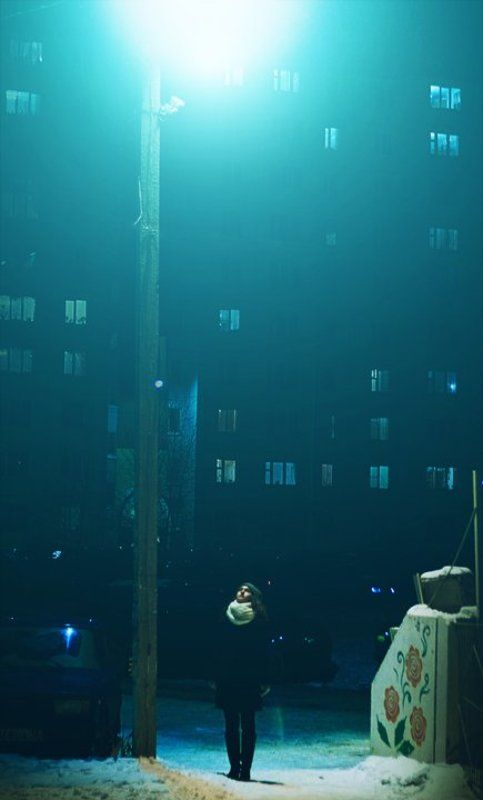 night, girl, фонарь, улица, девушка, ночь, портрет Night girl фото превью