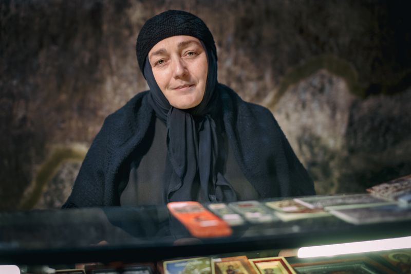 вардзия, грузия, просветленная, светлаая душа,взгляд Взгляд, который встретил меня в Вардзии.photo preview