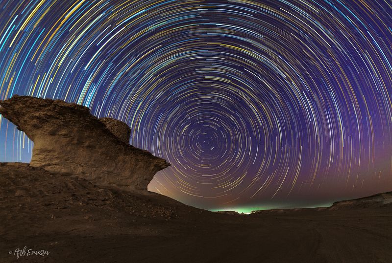 Qatar, doha, star, astro Star Trailsphoto preview