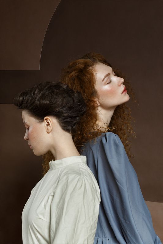 арт, portrait, композиция, графика,people, девушки, eyes, girl,  face 44.8 Смирениеphoto preview