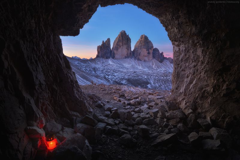 Утро Tre Cime di Lavaredophoto preview